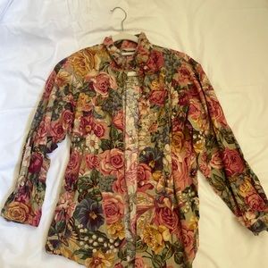 Thrifted button up